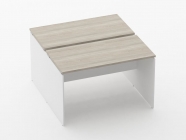 Рабочий модуль Персона Грата Deka ЛДСП каркас 75.125.12 Дуб Сантана светлый/Белый