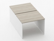 Рабочий модуль Персона Грата Deka ЛДСП каркас 75.165.10 Дуб Сантана светлый/Белый