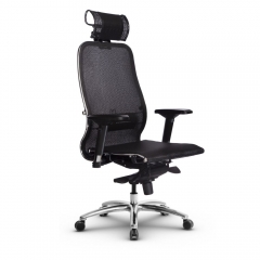 Кресло руководителя Метта Samurai S-3.04 Черный плюс