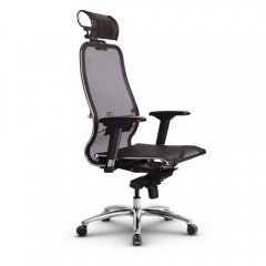 Кресло руководителя Метта Samurai S-3.04 Темно-коричневое