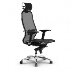 Кресло руководителя Метта Samurai S-3.04 Черное