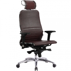 Кресло руководителя Метта Samurai K-3.04 Темно-бордовое