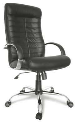 Кресло OLSS Консул Хром кожа Зеленый