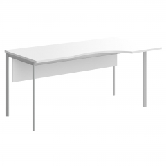 Стол эргономичный Skyland IMAGO-S CA-2SDL/R белый алюминий