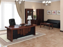 Комплект мебели для кабинета руководителя POINTEX Harvard 04 Орех английский