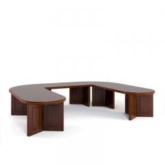 Система столов переговоров POINTEX Harvard 5 Орех английский