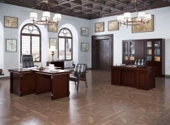 Комплект мебели для кабинета руководителя POINTEX Bern 02 Темный орех