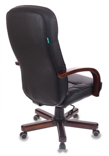 Кресло руководителя Бюрократ Бюрократ T-9908/WALNUT Черный