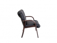 Кресло для посетителей POINTEX Paris D PRS5240021 Черное