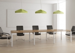 Комплект мебели для переговорной POINTEX Tess Metal TES04 Орех