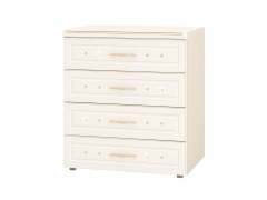 Комод Витра Венеция 32.32 Сосна Астрид Ваниль