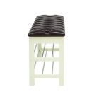 Банкетка Висан Грейс Молочный дуб Кофе