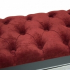 Банкетка Висан Грейс Дуб шампань Бордовый