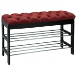 Банкетка Висан Грейс Орех Бордовый