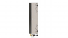 Шкаф SMART мебель тип 1 Витра Венге Цаво Дуб Белфорт с рисунком