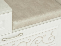 Угловой набор мебели для прихожей Витра Тиффани 1 Сосна Астрид Мелинга Игуана