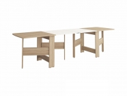 Стол-книжка Витра Колибри 13 Дуб Сонома-Кембридж Крем Квазар