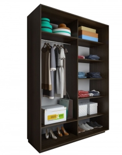 Шкаф-купе 3-х дверный Акцент Купе Акцент-Вера КР 2400х600 Выбеленное дерево