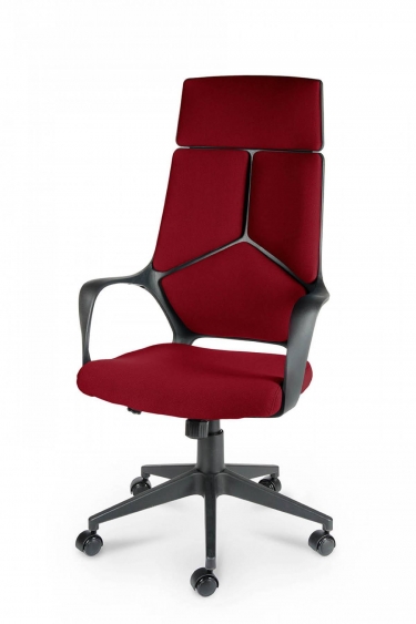 Кресло офисное Норден IQ CX0898H-1-203 Black Dark red