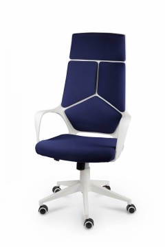 Кресло офисное Норден IQ CX0898H-0-223 White Dark blue