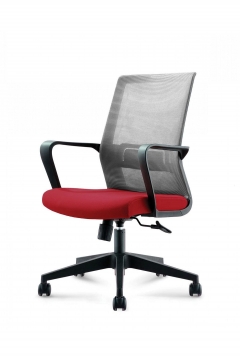 Кресло офисное Норден Интер CH-180B-OA2016АК30-63 Вишневый Серый