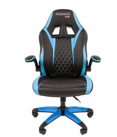 Кресло геймерское Chairman CHAIRMAN GAME 15 Черный Голубой