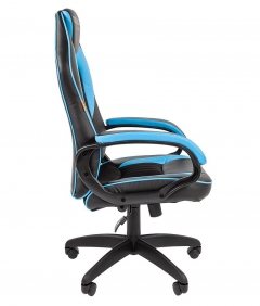 Кресло геймерское Chairman CHAIRMAN GAME 16 Черный Голубой