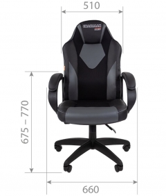 Кресло геймерское Chairman CHAIRMAN GAME 17 Черный Красный