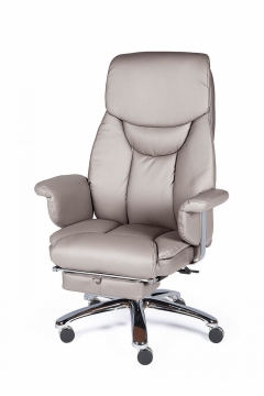 Кресло офисное Норден Парламент H-2021-35-54 Серо-коричневый