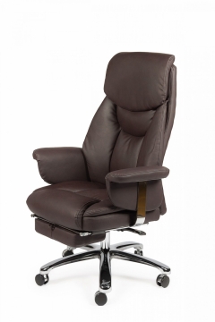 Кресло офисное Норден Парламент H-2021-322 Темно-коричневый
