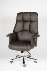Кресло офисное Норден Президент H-1133-322 leather Темно-коричневый