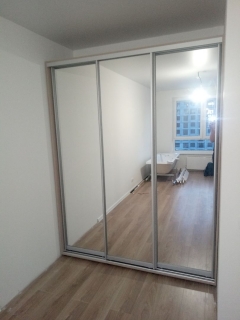 Шкаф-купе 3-х дверный Акцент Купе Акцент-Сим З 1800х600 Ясень шимо светлый