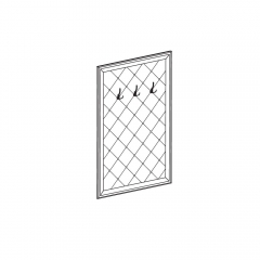 Панель-вешалка Яна Марлен 503 Кремовый белый Патина