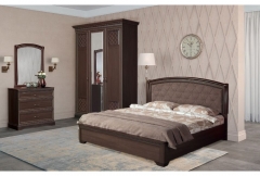 Стол туалетный Яна Парма 802 Дуб нортон темный Патина