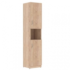 Шкаф колонка c 2-мя глухими малыми дверьми Skyland SR-5U.4 L Дуб Сонома Светлый