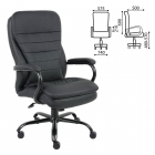 Кресло офисное BRABIX BRABIX Heavy Duty HD-001 Черный
