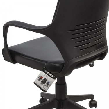 Кресло офисное BRABIX BRABIX Prime EX-515 экокожа Черный