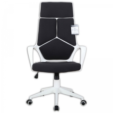 Кресло офисное BRABIX BRABIX Prime EX-515 пластик белый ткань Черный