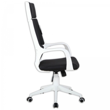 Кресло офисное BRABIX BRABIX Prime EX-515 пластик белый ткань Черный
