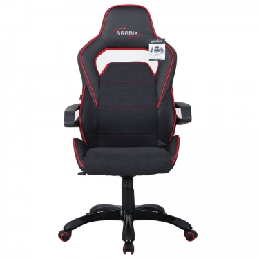 Кресло компьютерное BRABIX BRABIX Nitro GM-001 Черный-красный