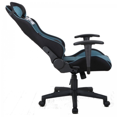 Кресло компьютерное BRABIX BRABIX GT Racer GM-100 Черный-голубой