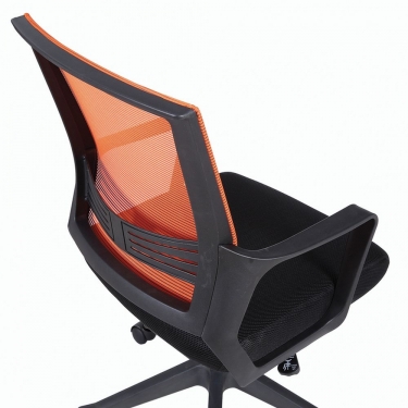 Кресло BRABIX BRABIX Balance MG-320 Черный-оранжевый