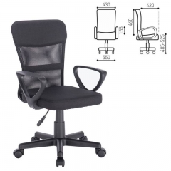 Кресло компактное BRABIX BRABIX Jet MG-315 Черный