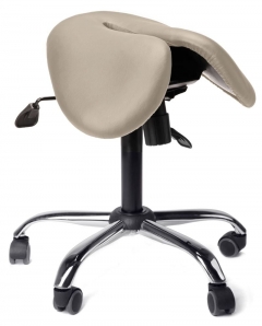 Раздвоенное кресло-седло Gravitonus EZDuo Бежевый