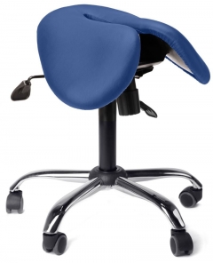 Раздвоенное кресло-седло Gravitonus EZDuo Синий