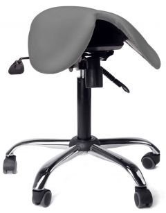 Кресло-седло Gravitonus EZSolo Серый