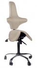 Кресло-седло со спинкой Gravitonus EZSolo Back Бежевый