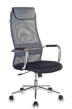 Кресло руководителя Бюрократ Бюрократ KB-9N/DG/TW-12 Серый TW-01 TW-11