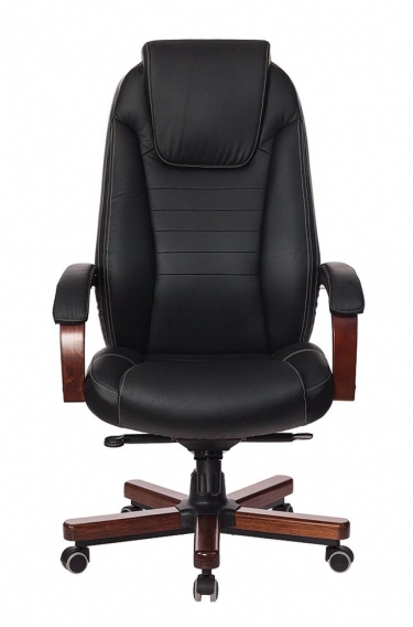 Кресло руководителя Бюрократ Бюрократ T-9923WALNUT/BLACK
