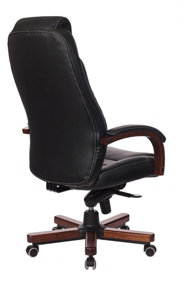 Кресло руководителя Бюрократ Бюрократ T-9923WALNUT/BLACK